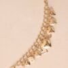 Be Mine Gold Heart Charm Bracelet