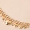 Be Mine Gold Heart Charm Bracelet