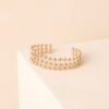 Can Never Go Wrong Gold Layered Cuff Bracelet