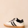 Bring The Good Vibes Ivory Faux Leather Lace-Up Sneakers