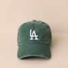 Ballpark Breeze Washed Emerald Los Angeles Hat