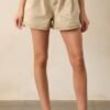 Better Without You Taupe Acid Washed Denim Shorts
