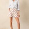 Brighter Days Light Blue Stripe Button Front Top