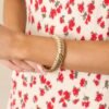 Beneath The Wind Gold Twisted Bracelet