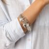 Be Mine Silver Heart Charm Bracelet