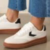 Catching Moments White & Grey Sneaker