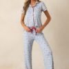 Baby It's Cold Outside Light Blue Pajama Pants
