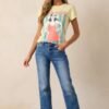 Blondie One Way Or Another Light Yellow Tee