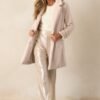 Breath of Fresh Air Oatmeal Faux Fur Coat