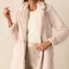 Breath of Fresh Air Oatmeal Faux Fur Coat