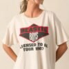 Beastie Boys Licensed To Ill Ivory 1987 Tour Merch Tee