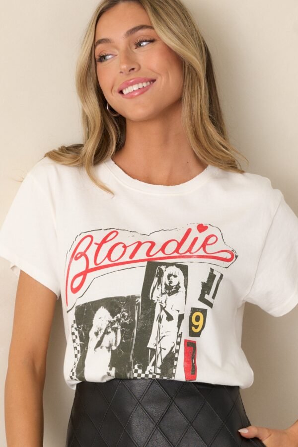 Blondie NYC 1978 Ivory Tee