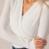 Center Of Attention White Bodysuit