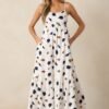 Call The Shots Cotton Ivory Maxi Dress