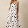 Call The Shots Cotton Ivory Maxi Dress