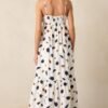 Call The Shots Cotton Ivory Maxi Dress