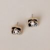 Celebrating The Journey Black & Gold Pearl Earrings