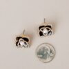 Celebrating The Journey Black & Gold Pearl Earrings