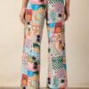 Castaway Calm Multi Tropical Print Pants