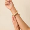 Beneath The Wind Gold Twisted Bracelet