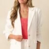 Brunch At Noon Ivory Blazer