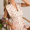 Blooming Daydream Ivory Multi Floral Midi Dress