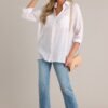 Catch Your Gaze Beige Stripe Top