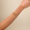 Can Never Go Wrong Gold Layered Cuff Bracelet