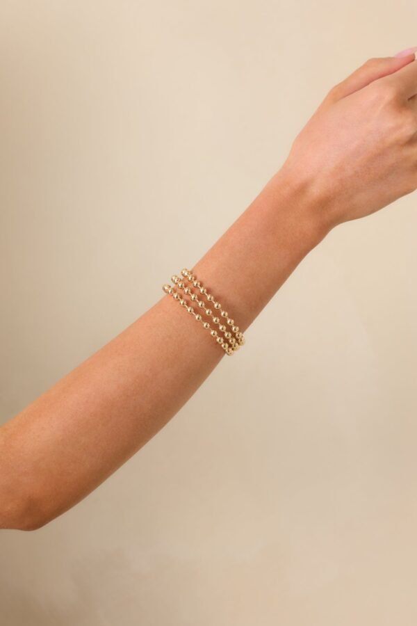 Can Never Go Wrong Gold Layered Cuff Bracelet