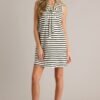 Blissful Strolls Black Sleeveless Mini Dress
