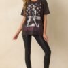 Bruce Springsteen Photo Black Cotton One Size Tee