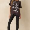 Bruce Springsteen Photo Black Cotton One Size Tee