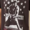 Bruce Springsteen Photo Black Cotton One Size Tee