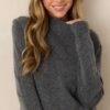 Behind The Scenes Charcoal Grey Sweater