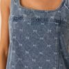 Caught Up Medium Wash Denim Mini Shift Dress