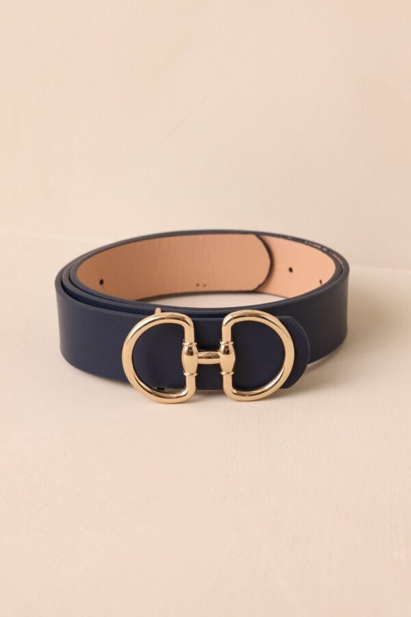 Catch My Drift Navy Belt