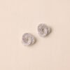 Beneath The Sky Rhinestone Encrusted Knot Earrings