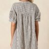 Bitter Sweet Symphony Navy Stripe Mini Dress