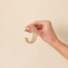 Can Never Go Wrong Gold Layered Cuff Bracelet