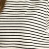Blissful Horizon Black Stripe Top
