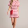 Authentic Moments Red Stripe T-Shirt Dress