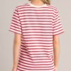 Authentic Moments Red Stripe T-Shirt Dress