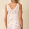 Beachside Bliss White Open Knit Cover Up Dress