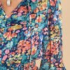 Be Prepared Teal Multi Print Maxi Dress