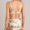 Beachy Keen Ivory Tropical Print Bikini Bottoms