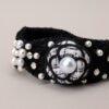 Beauty In Everyday Black Tweed Headband