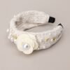 Beauty In Everyday Ivory Tweed Headband
