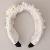 Beauty In Everyday Ivory Tweed Headband