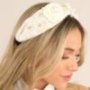 Beauty In Everyday Ivory Tweed Headband