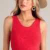 Becoming Me Red Bodysuit